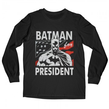 Batman For President Hosszú ujjú póló