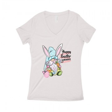 Gnomies Bunny Női póló V kivágott