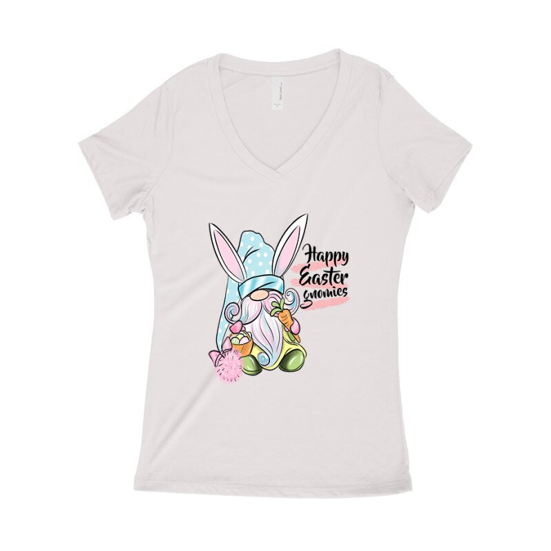 Gnomies Bunny Női póló V kivágott