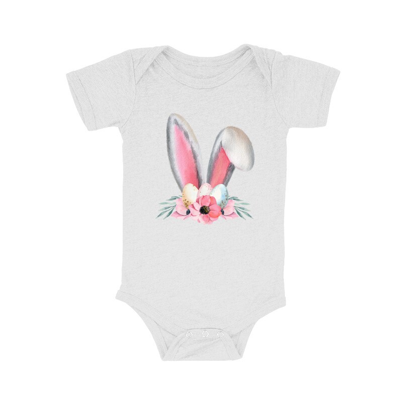 Nyuszifül Bébi body