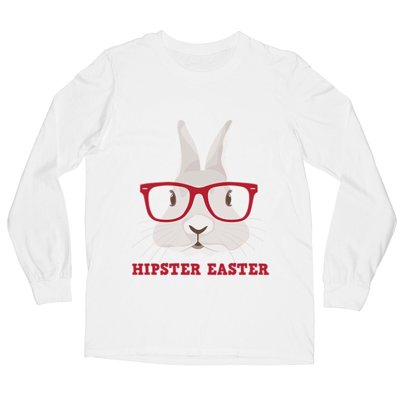 Hipster Easter Hosszú ujjú póló