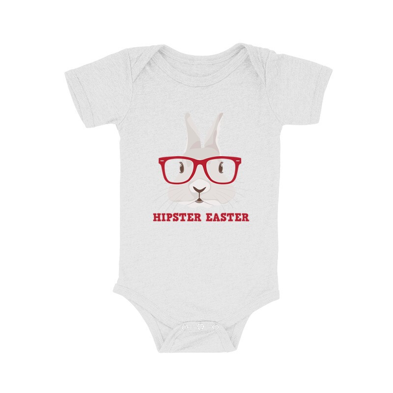 Hipster Easter Bébi body