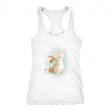 Nyuszi Pillangóval Női Trikó