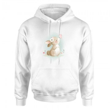 Nyuszi Pillangóval Unisex pulóver