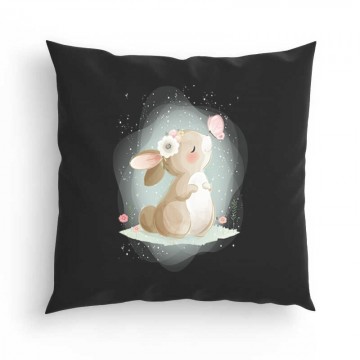 Nyuszi Pillangóval Párna