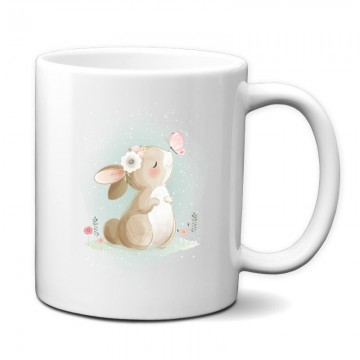 Nyuszi Pillangóval Bögre