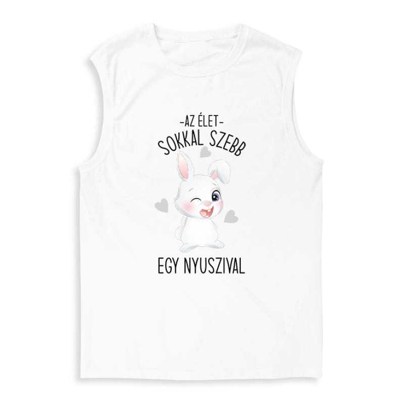 Az Élet Nyuszival Férfi Trikó