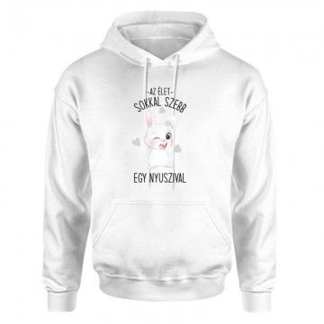 Az Élet Nyuszival Unisex pulóver