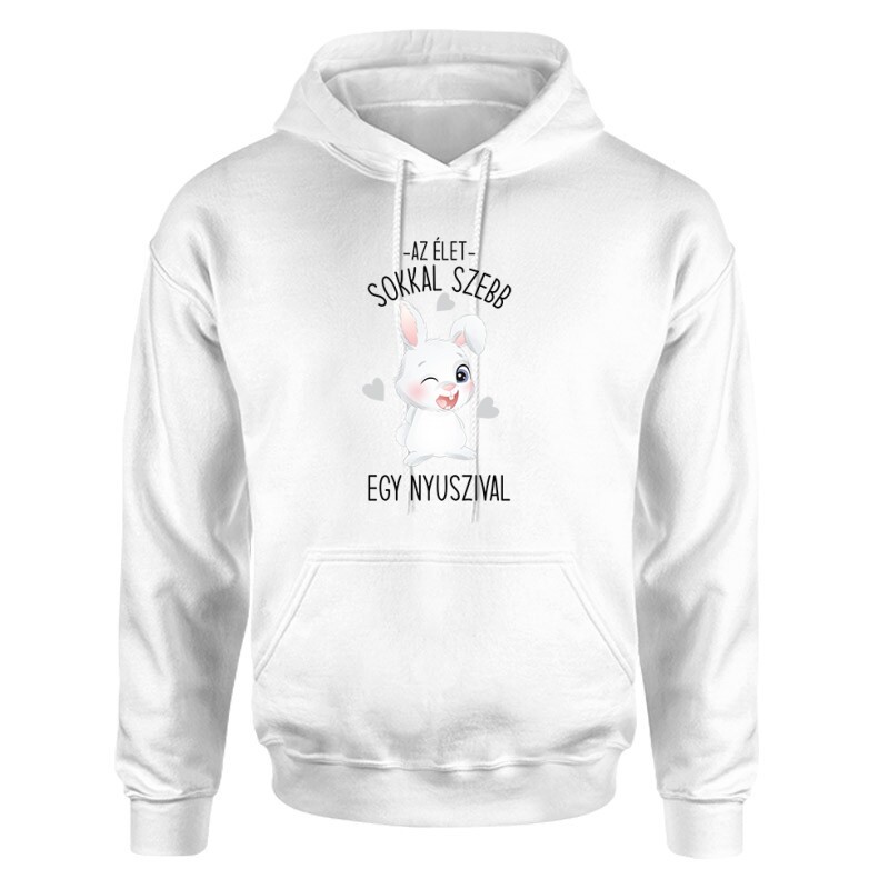 Az Élet Nyuszival Unisex pulóver