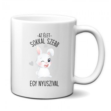Az Élet Nyuszival Bögre