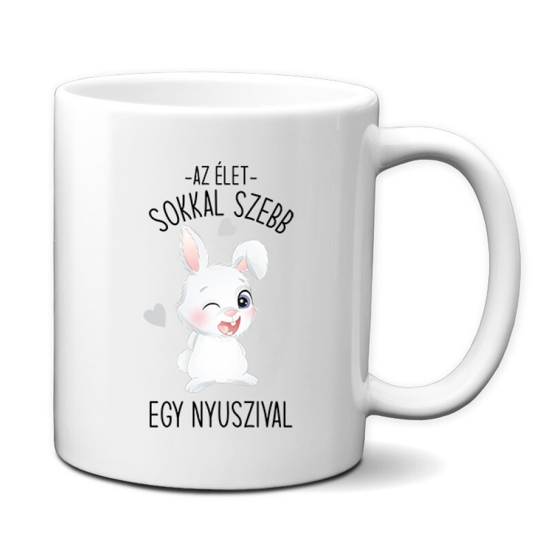 Az Élet Nyuszival Bögre