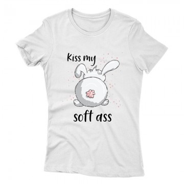 Kiss My Soft Ass Női póló