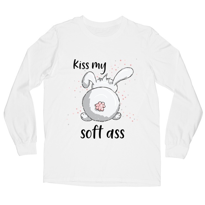 Kiss My Soft Ass Hosszú ujjú póló