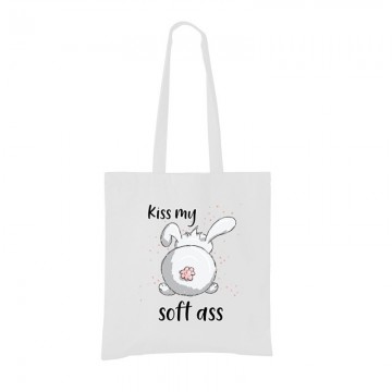 Kiss My Soft Ass Bevásárló táska