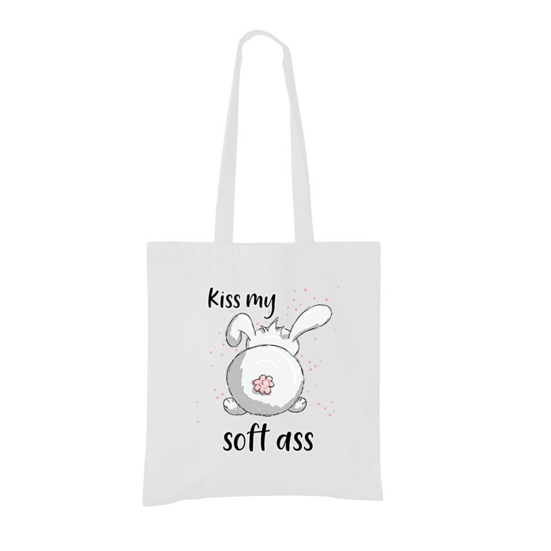 Kiss My Soft Ass Bevásárló táska