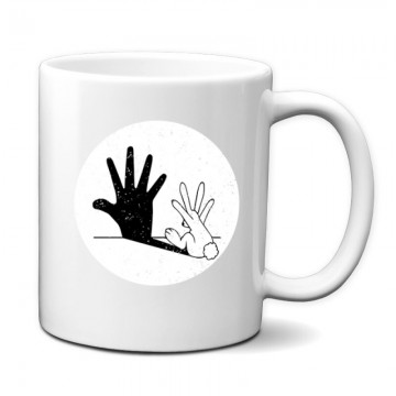 Nyuszi Árnyék Bögre