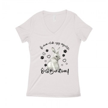 Nem csak egy nyuszi Női póló V kivágott