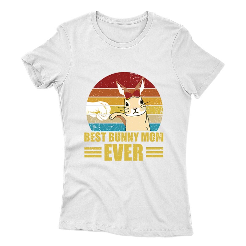 Best Bunny Mom Női póló