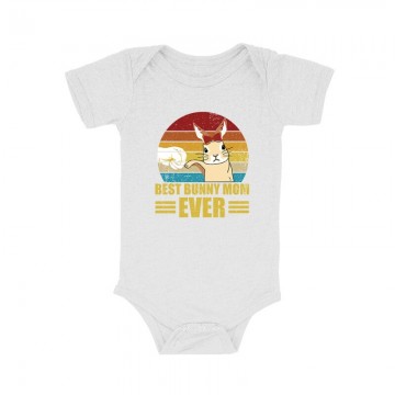 Best Bunny Mom Bébi body