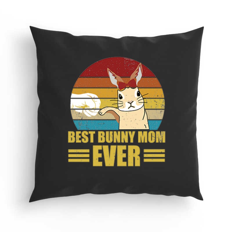 Best Bunny Mom Párna