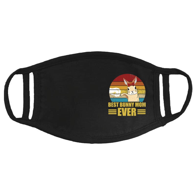 Best Bunny Mom Arcmaszk