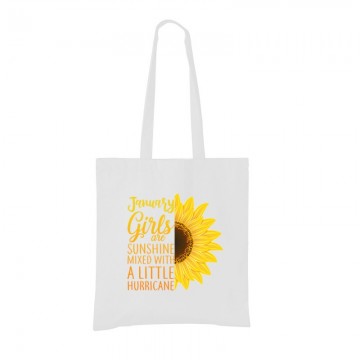 January sunshine and hurricane Bevásárló táska