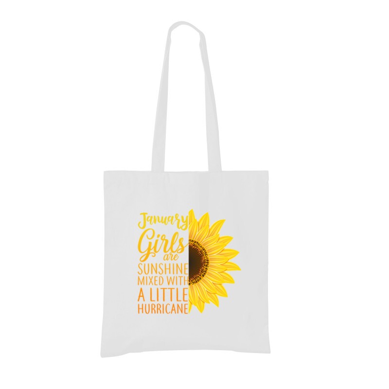 January sunshine and hurricane Bevásárló táska