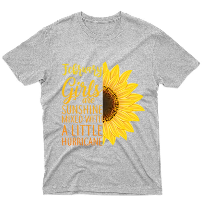 Februar sunshine and hurricane Férfi póló