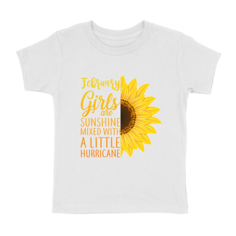 Februar sunshine and hurricane Gyermek póló