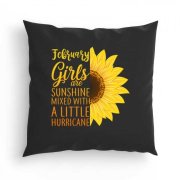 Februar sunshine and hurricane Párna