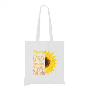 Februar sunshine and hurricane Bevásárló táska