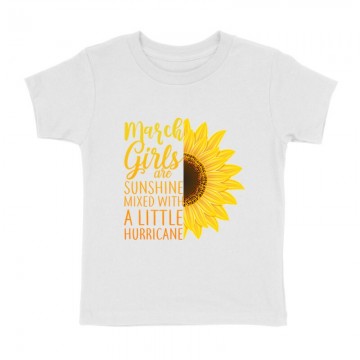 March sunshine and hurricane Gyermek póló