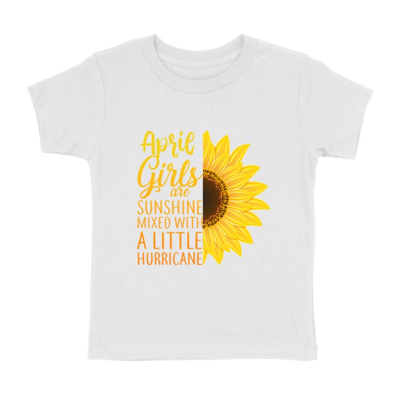 April sunshine and hurricane Gyermek póló