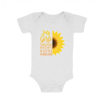 July sunshine and hurricane Bébi body