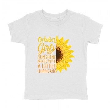 October sunshine and hurricane Gyermek póló