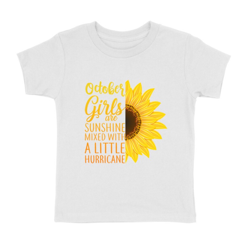 October sunshine and hurricane Gyermek póló