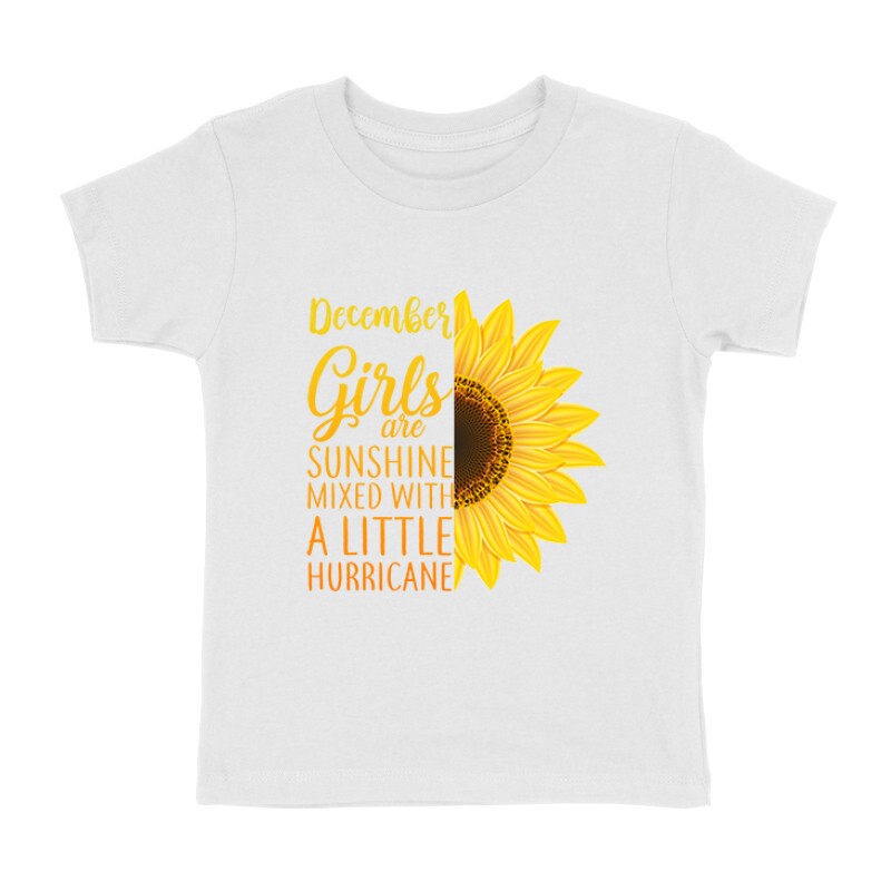 December sunshine and hurricane Gyermek póló