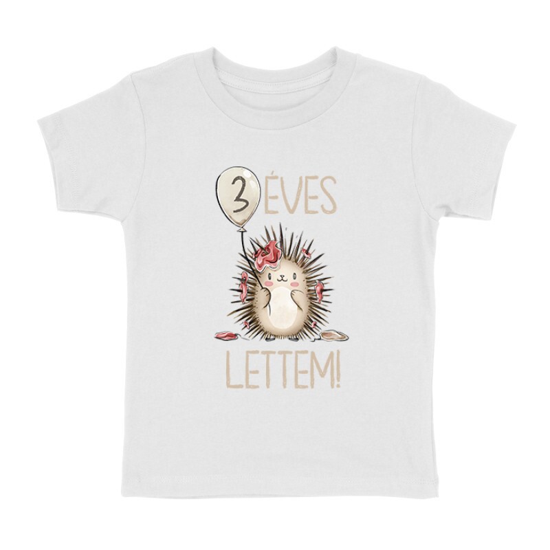 3 Éves Lettem Süni Gyermek póló