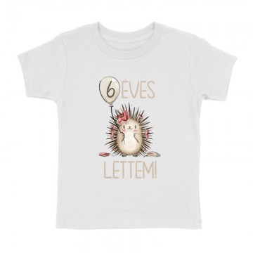 6 Éves Lettem Gyermek póló