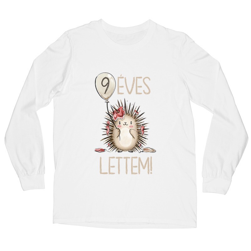 9 Éves Lettem Hosszú ujjú póló