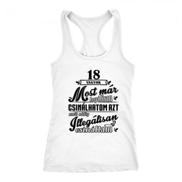18 vagyok Női Trikó