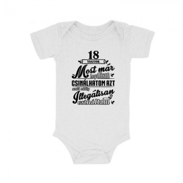 18 vagyok Bébi body