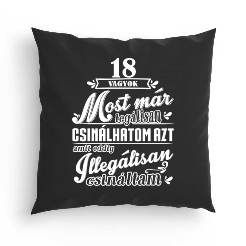 18 vagyok Párna