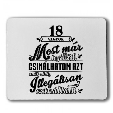 18 vagyok Egérpad