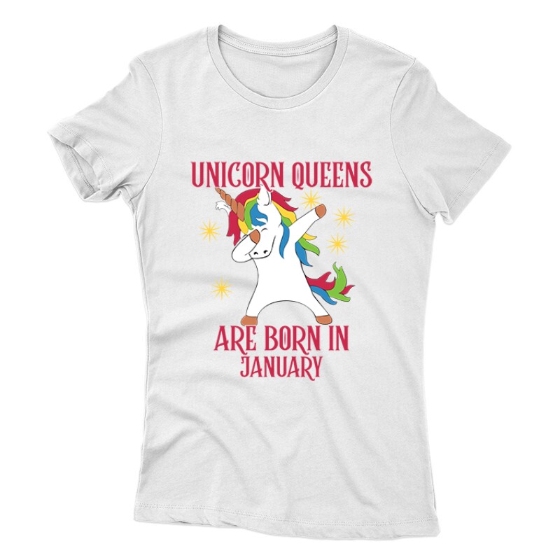 Unicorn Queens Január Női póló