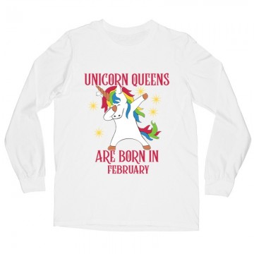 Unicorn Queens Február Hosszú ujjú póló