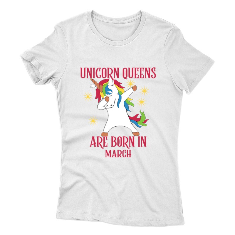 Unicorn Queens Március Női póló