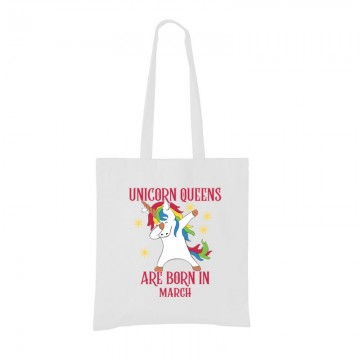 Unicorn Queens Március Bevásárló táska