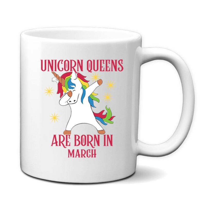 Unicorn Queens Március Bögre