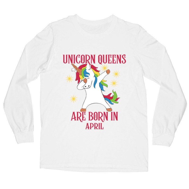 Unicorn Queens Április Hosszú ujjú póló